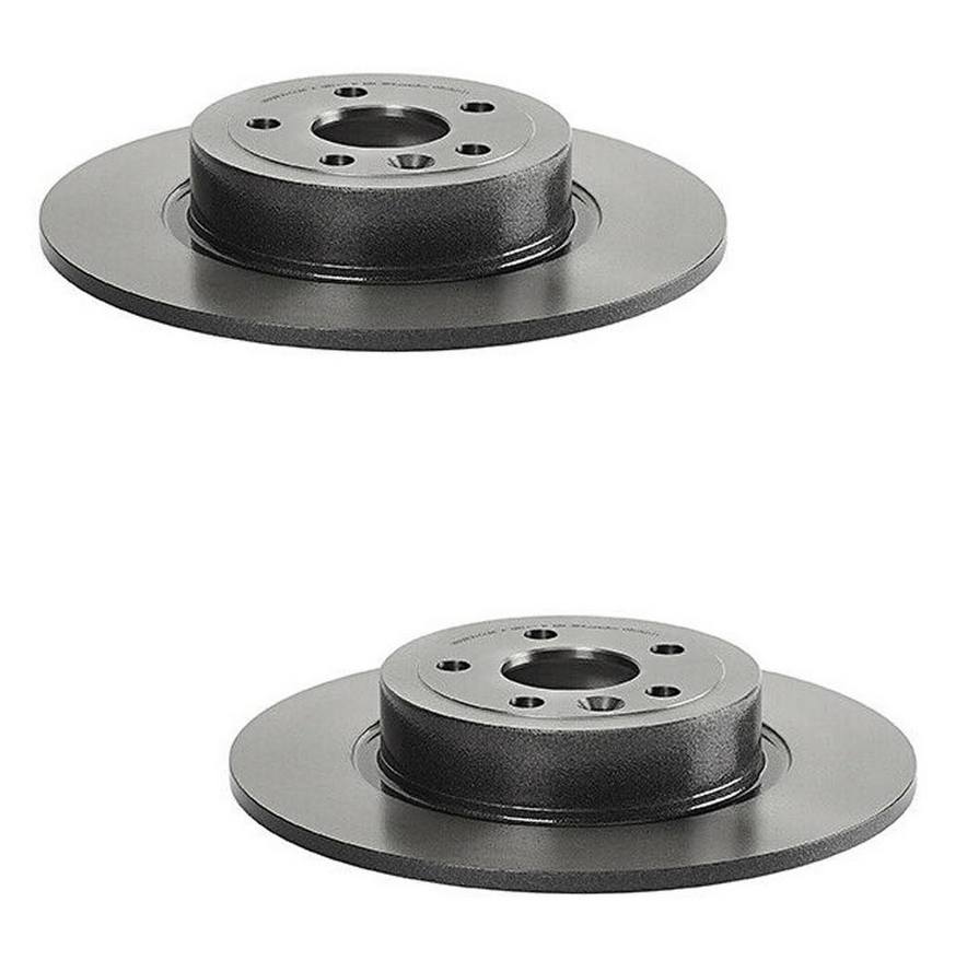 Brembo Brake Pads and Rotors Kit - Front and Rear (325mm/317mm) (Ceramic)